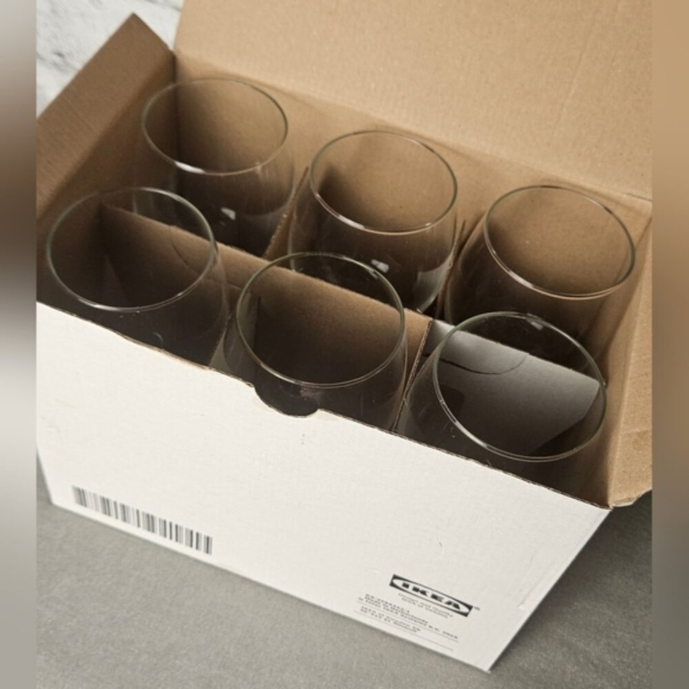 IKEA Savlka Wine Glass Set - 6 Pack - New Old Stock -CIB - Picture 2 of 8